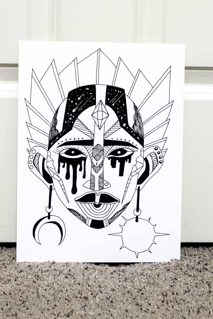 720x1080 african mask drawings the most beautiful african tribal art you - African Mask Drawing