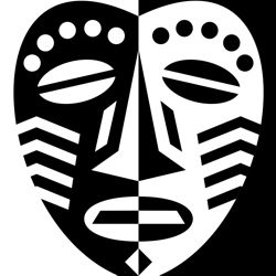 250x250 African Masks - African Mask Drawing