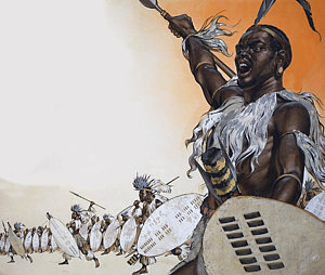 300x254 African Warriors Drawings Fine Art America - African Warrior Drawing