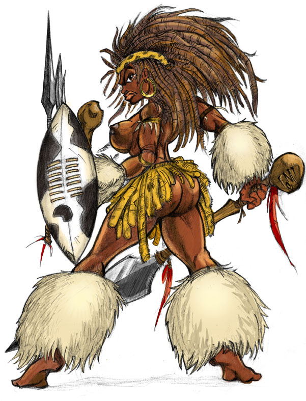 601x787 African Warrior Clipart Collection - African Warrior Drawing