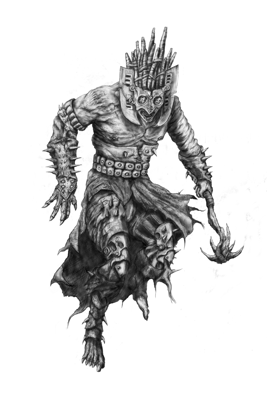 904x1344 indians clipart african warrior - African Warrior Drawing