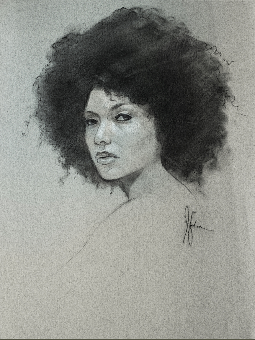 Afro Drawing at PaintingValley.com | Explore collection of Afro Drawing