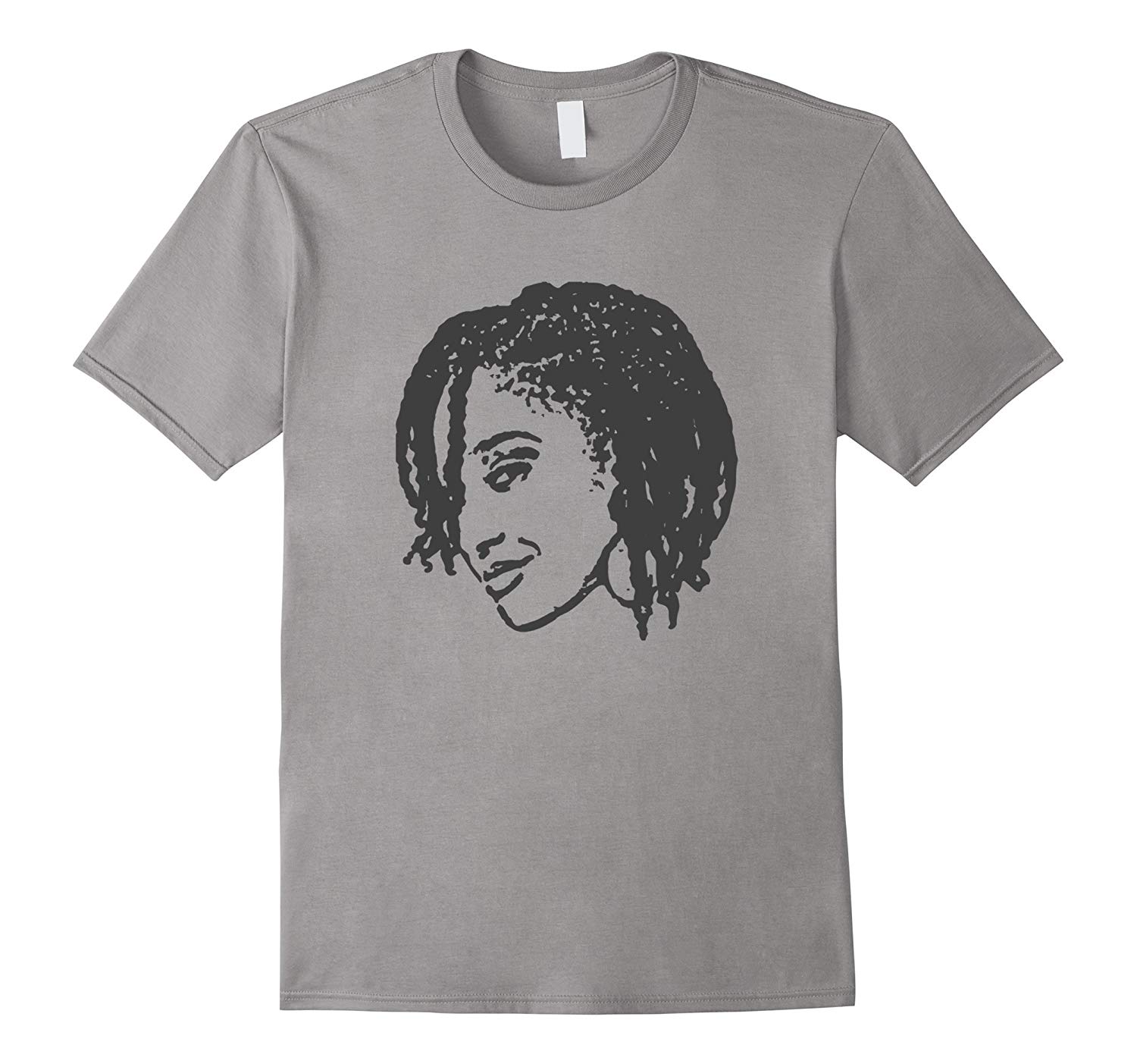 1500x1403 womens cute black women and afro girl natural hair t shirt cd - Afro Girl Drawing