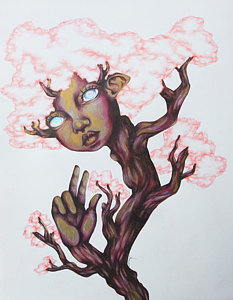 233x300 afro girl drawings fine art america - Afro Girl Drawing