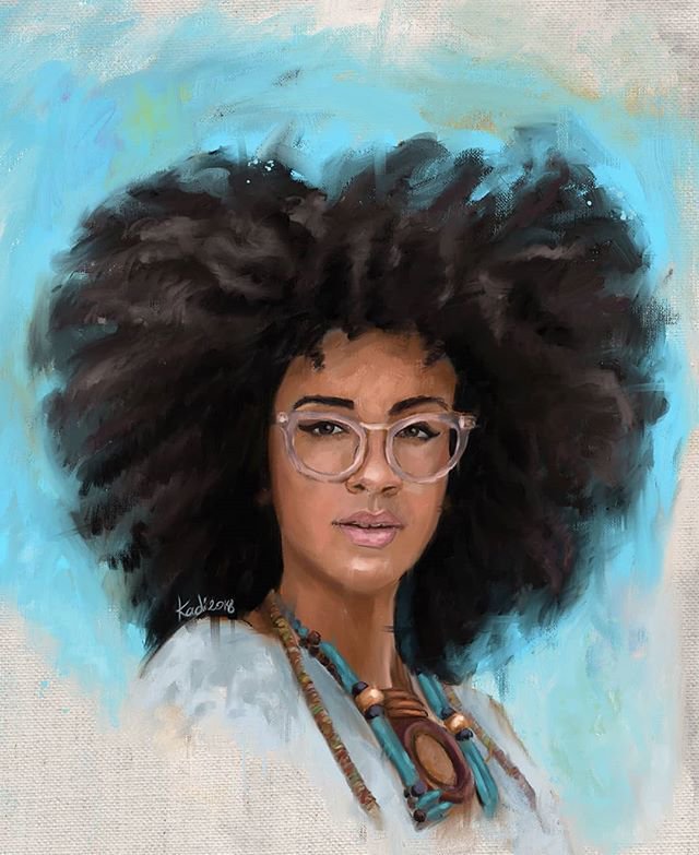 640x783 ahmad kadi on twitter - Afro Hair Drawing