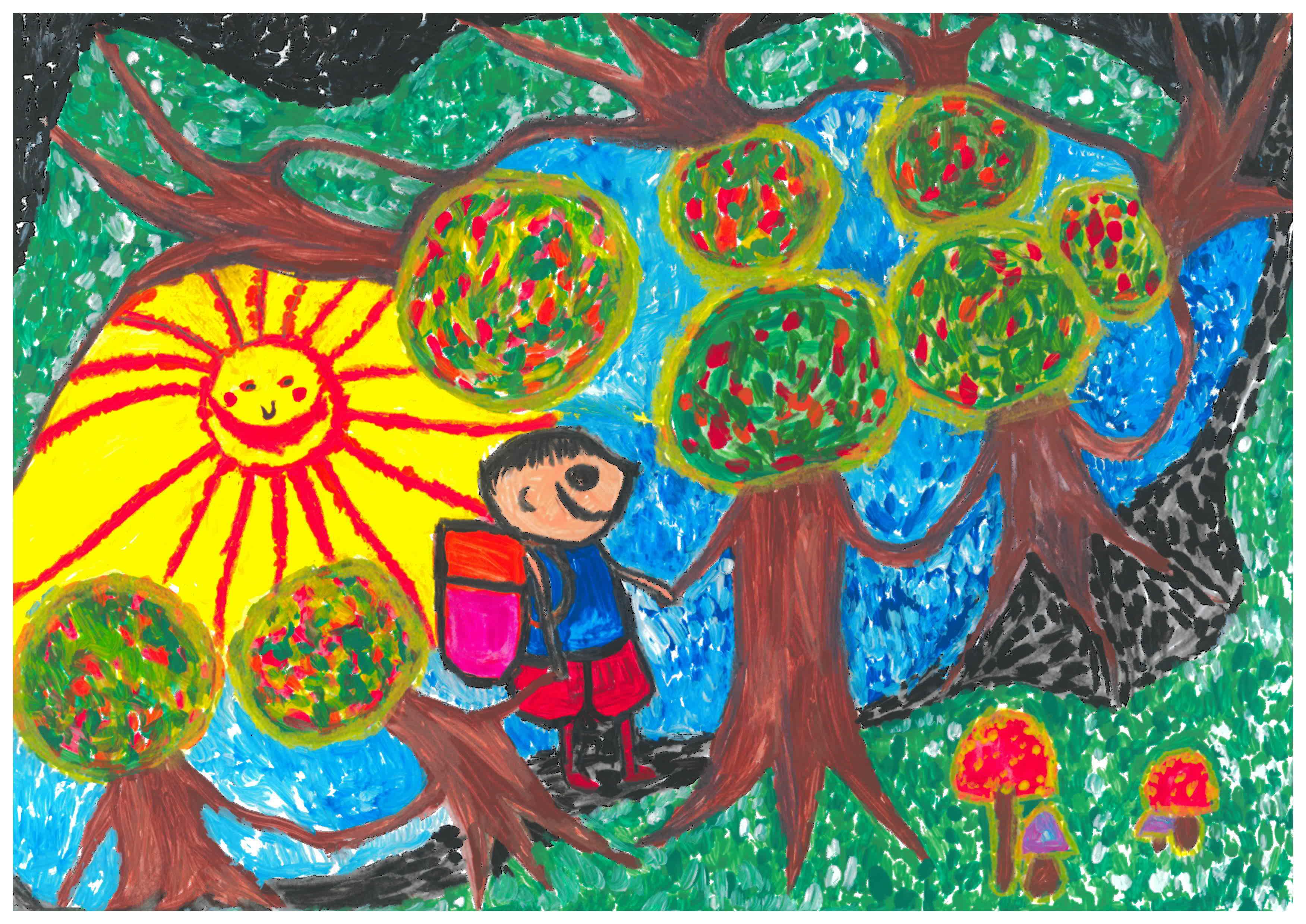 3504x2480 What Is The Forest For Me - Agriculture Drawing