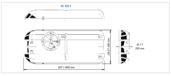 555x248 Eberspaecher - Air Conditioner Drawing