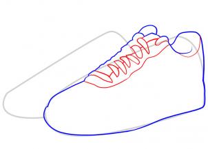 302x217 How To Draw Nike, How To Draw Air Force Ones, Step - Air Force 1 Drawing