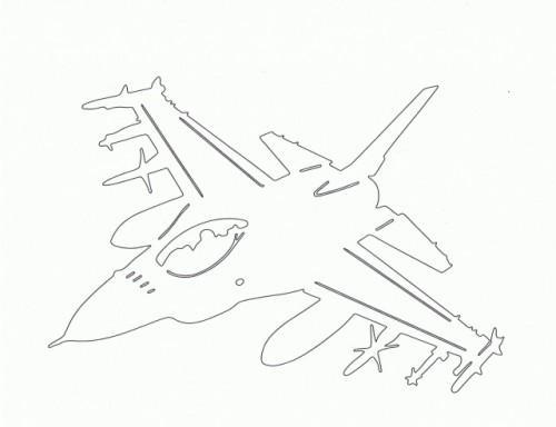 500x384 fighter jet large metal airplane air force - Air Force Drawing