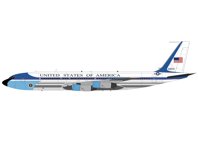 air force one drawing