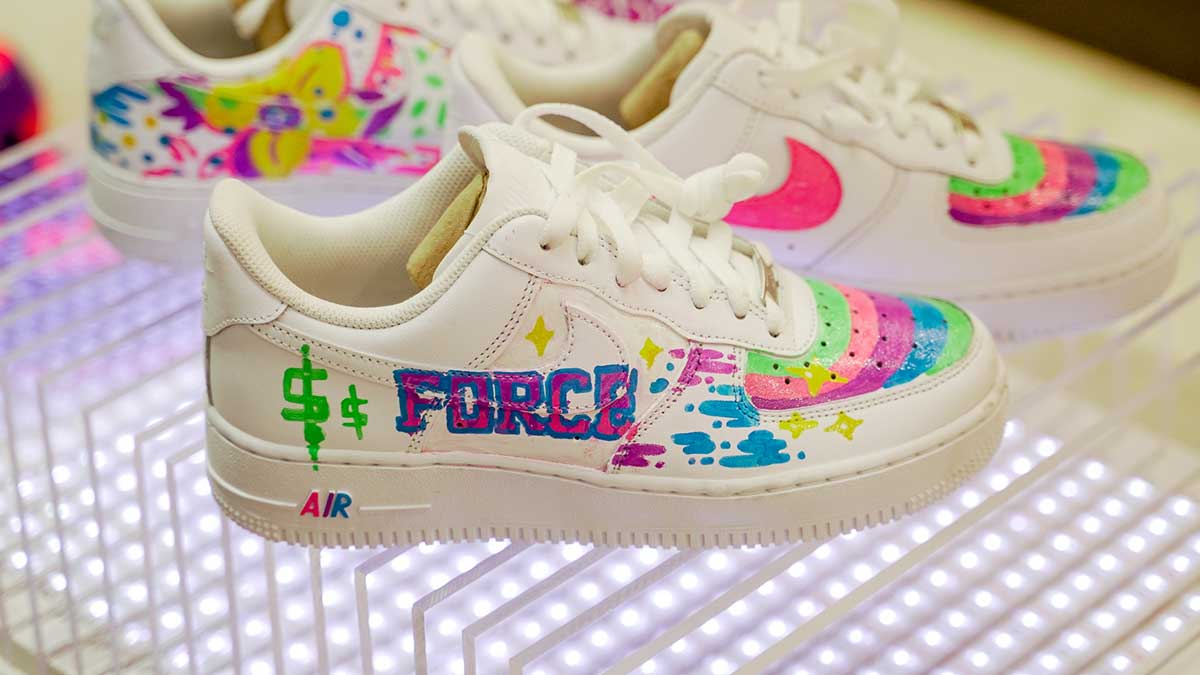 1200x675 Nike Air Force With Free Design Kit At Commonwealth Rockwell - Air Force One Drawing