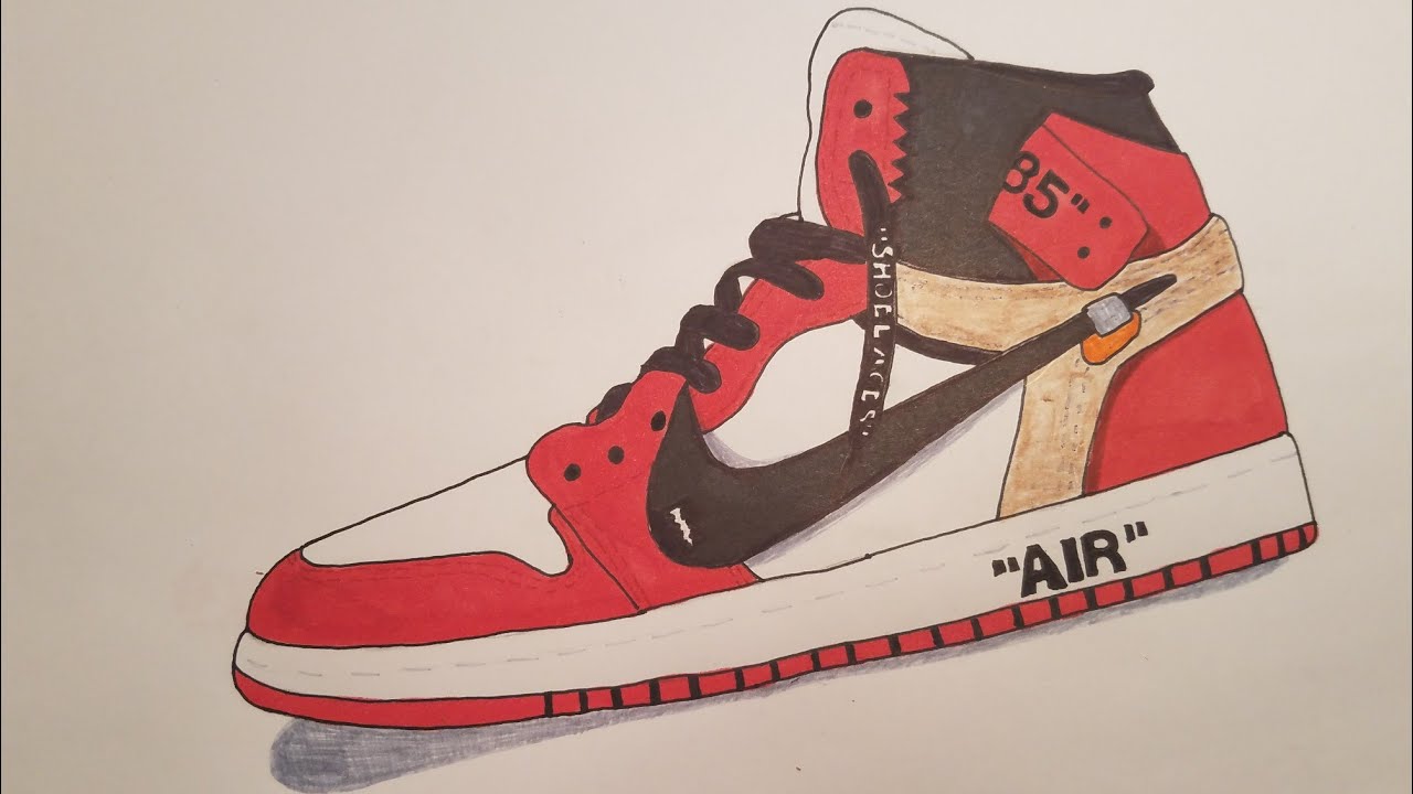 Air Jordan 1 Drawing at Explore collection of Air