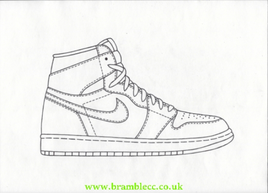 Jordan 1 Shoe Drawing : 21+ Ideas Sneakers Sketch Air Jordans For 2019 ...