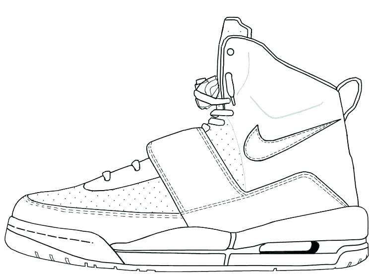 Air Jordan Drawing at PaintingValley.com | Explore collection of Air ...