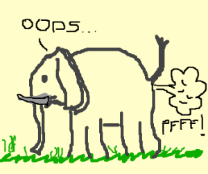 300x250 elephants cause air pollution drawing - Air Pollution Drawing