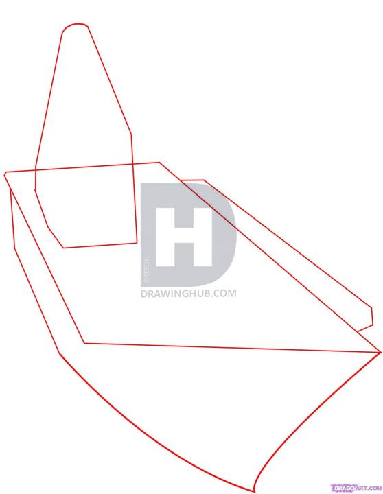558x720 how to draw an aircraft carrier, step - Aircraft Carrier Drawing