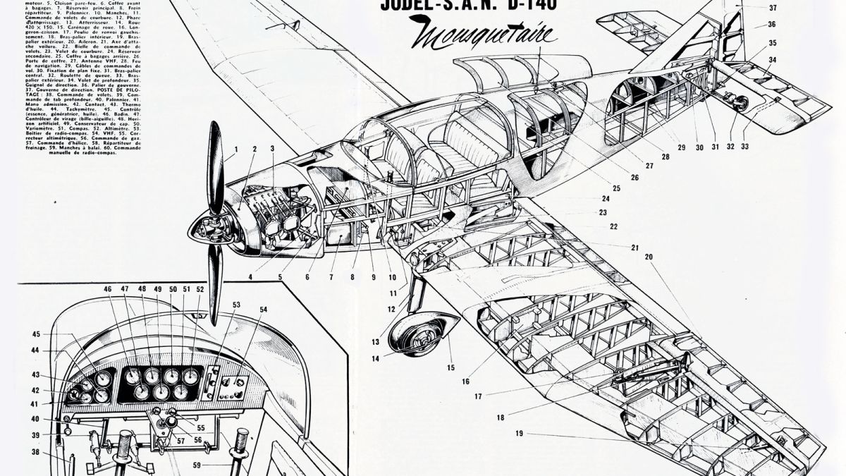 1200x675 feast your eyes on these rare aircraft cutaway drawings - Aircraft Drawing