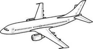 300x158 How To Draw An Airplane Easy Step - Aircraft Drawing