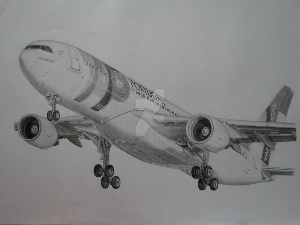 Aircraft Drawing at PaintingValley.com | Explore collection of Aircraft ...