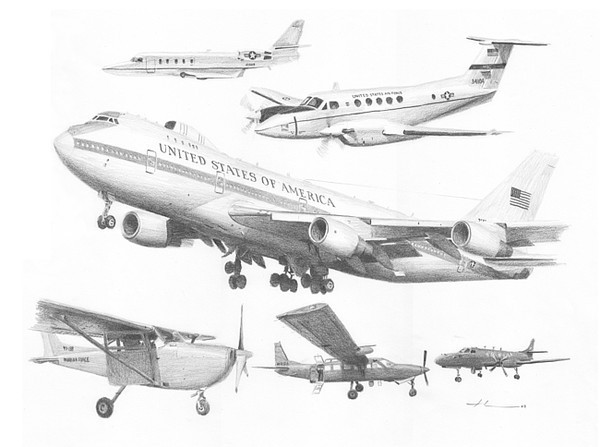 600x447 Airplanes Pencil Drawing - Airplane Drawing