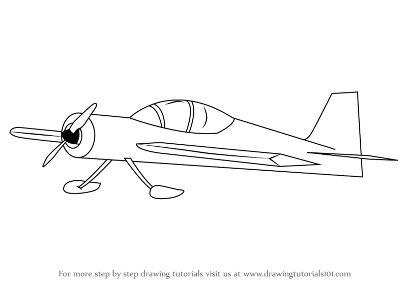 800x567 Learn How To Draw Model Airplane - Airplane Drawing
