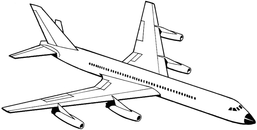 900x454 Airplane Drawing Travel For Free Download - Airplane Drawing