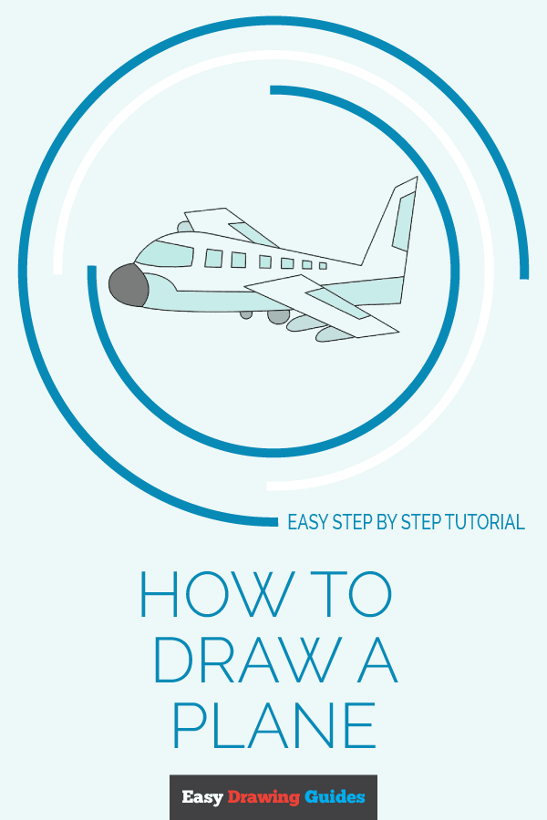 600x900 How To Draw An Airplane Easy Drawing Guides - Airplane Drawing Easy