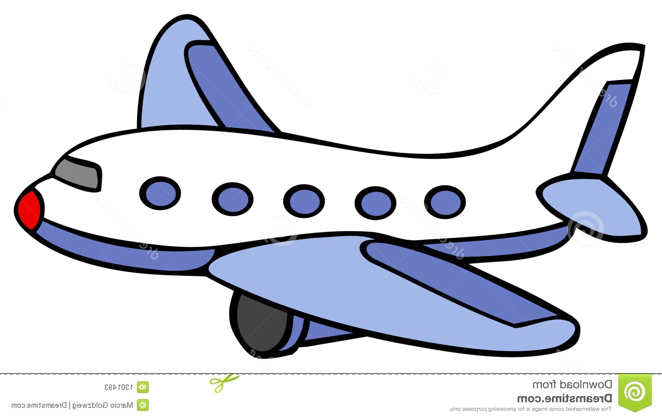 How to draw a simple airplane campvsa