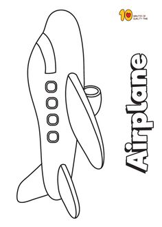 236x329 Airplane Coloring Pages For Kids - Airplane Drawing For Kids