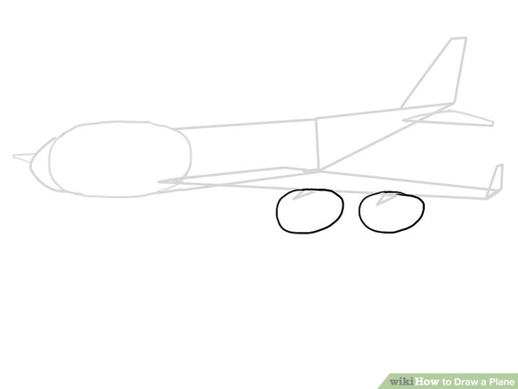 728x546 Ways To Draw A Plane - Airplane Drawing Step By Step