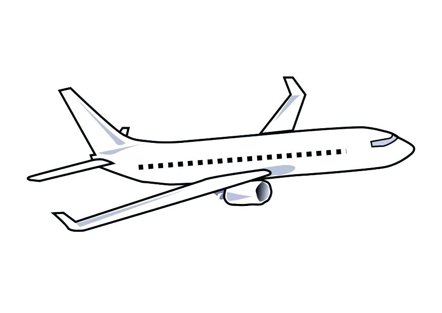 Airplane Line Drawing at PaintingValley.com | Explore collection of