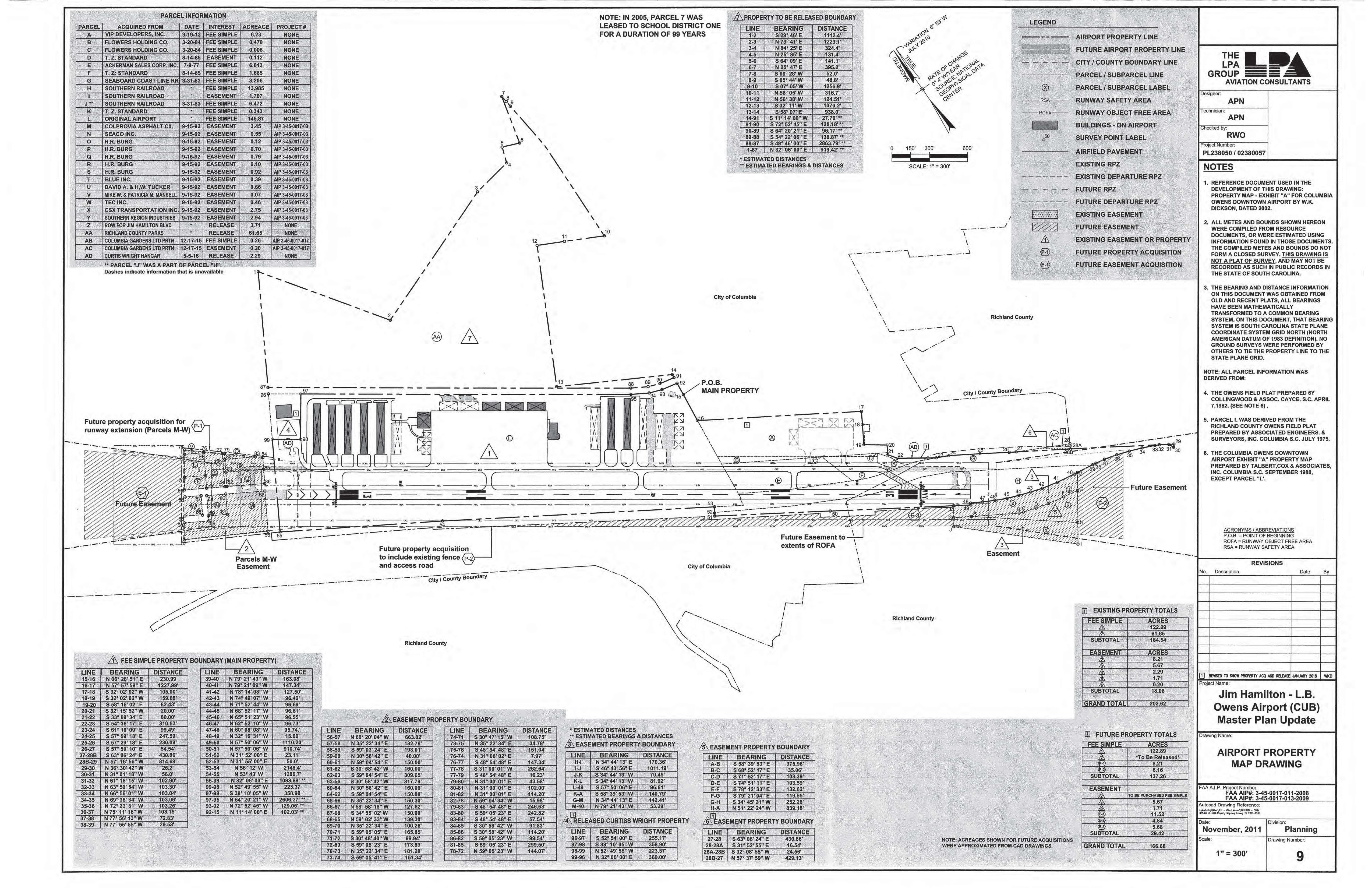 5100x3300 airport property map drawing jim hamilton - Airport Drawing