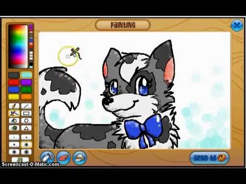 480x360 Animal Jam Drawing My Artic Wolf! - Aj Drawings