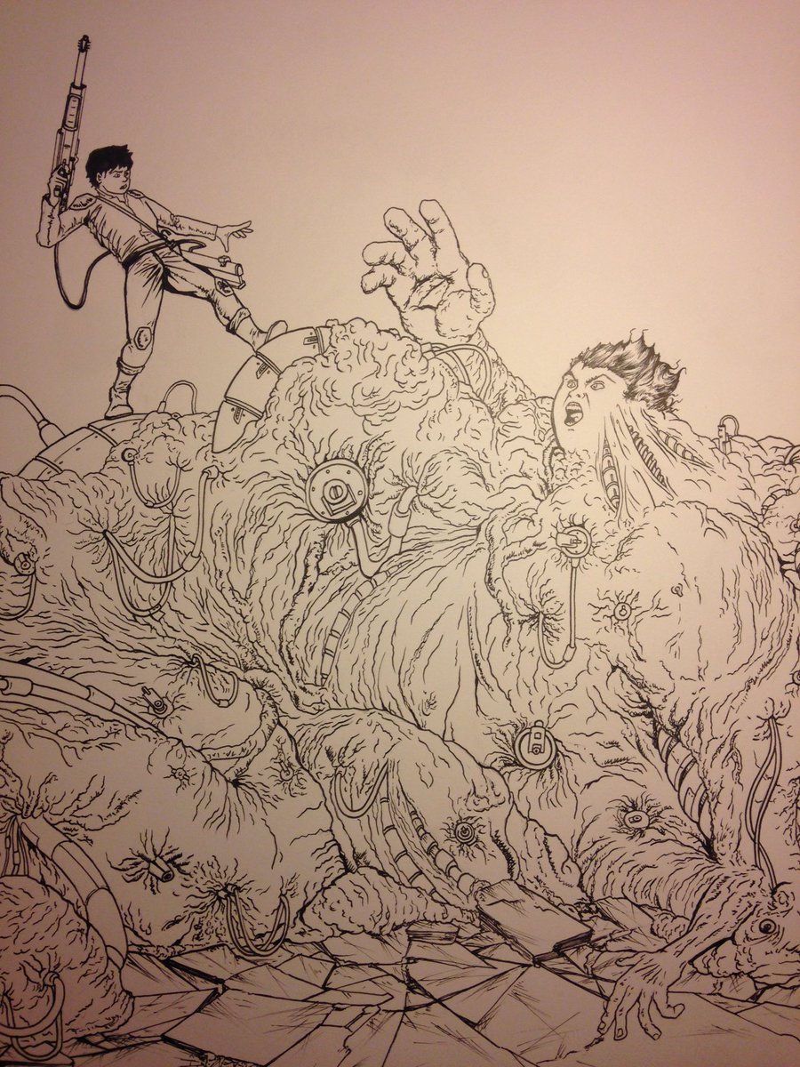 900x1200 jake tacito on twitter i love akira - Akira Drawing