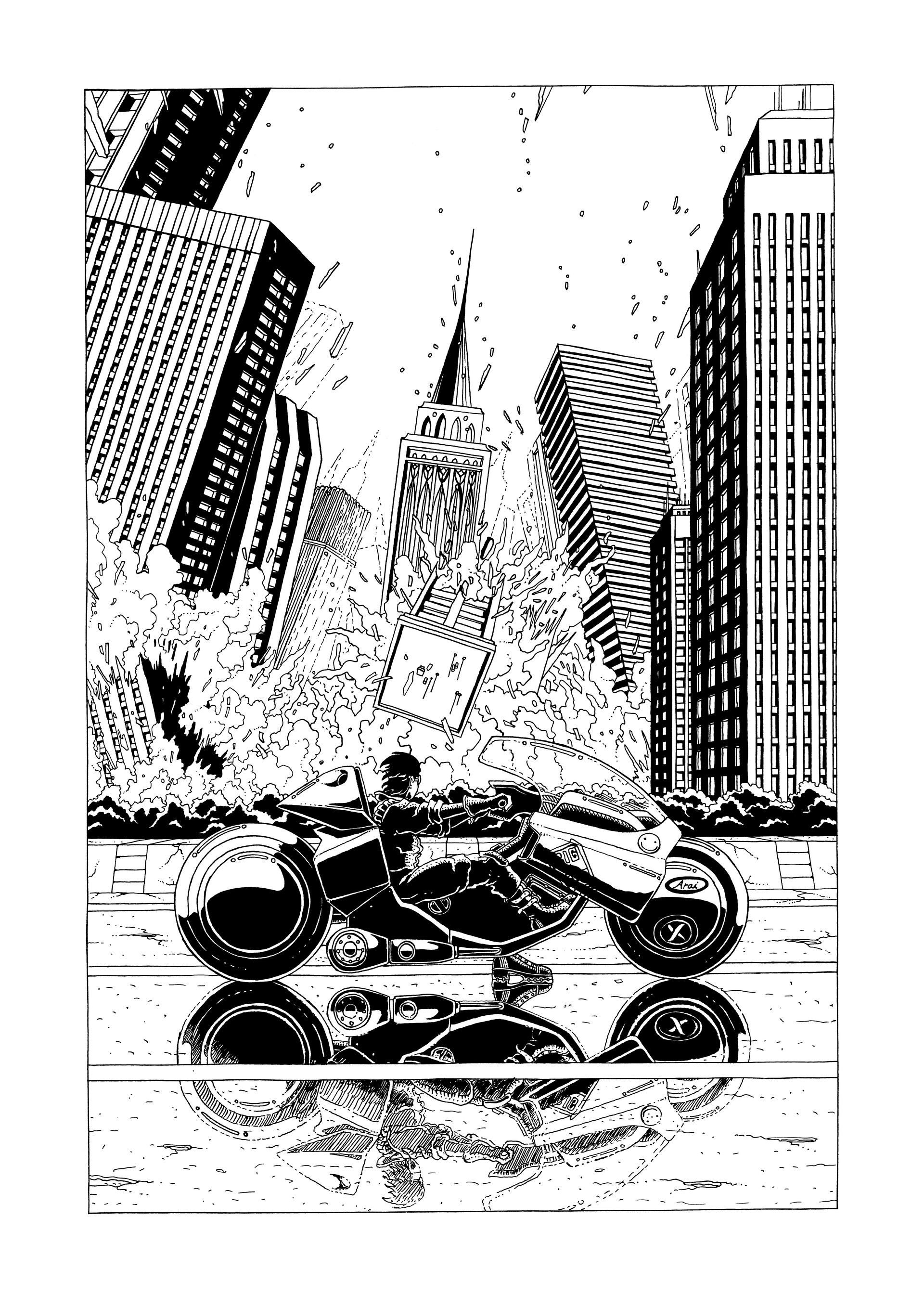 1920x2717 Thomas Falla Eriksen - Akira Drawing