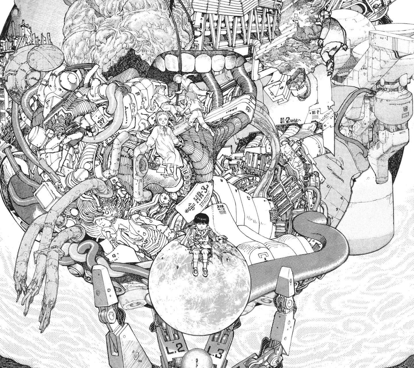 1440x1280 Akira - Akira Drawing