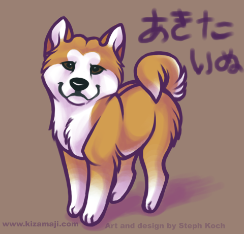 Drawing Of A Akita Easy Akita Inu Sleepy Chibi Shiba