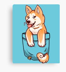 210x230 Japanese Akita Drawing Canvas Prints Redbubble - Akita Drawing