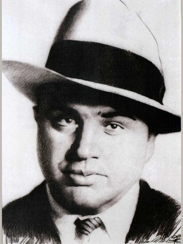 Al Capone Drawing at PaintingValley.com | Explore collection of Al ...