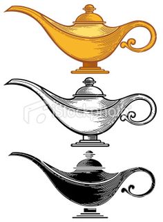 236x320 How To Draw A Genie L Step - Aladdin Lamp Drawing