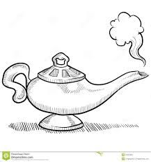 217x232 Image Result For Lantern Sketch Home Design Drawings, Genie - Aladdin Lamp Drawing