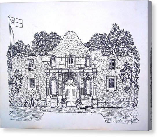 546x473 the alamo drawing - Alamo Drawing