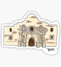 210x230 alamo drawing stickers redbubble - Alamo Drawing