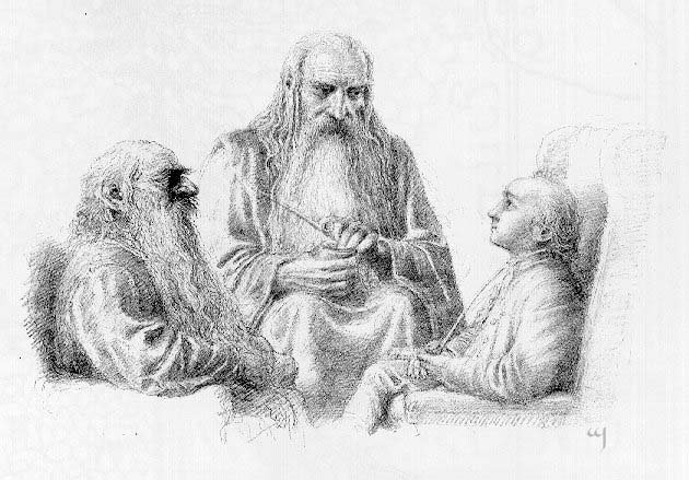 630x439 happy birthday, alan lee! middle earth news - Alan Lee Drawings