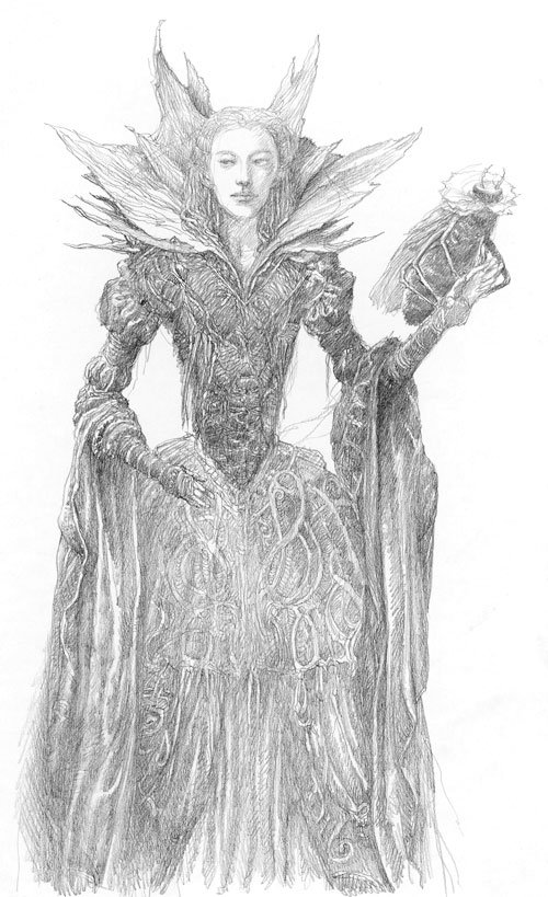 500x819 world fantasy convention - Alan Lee Drawings