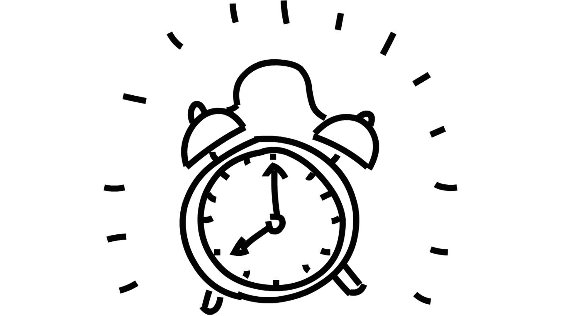 1920x1080 how to draw an alarm clock - Alarm Drawing