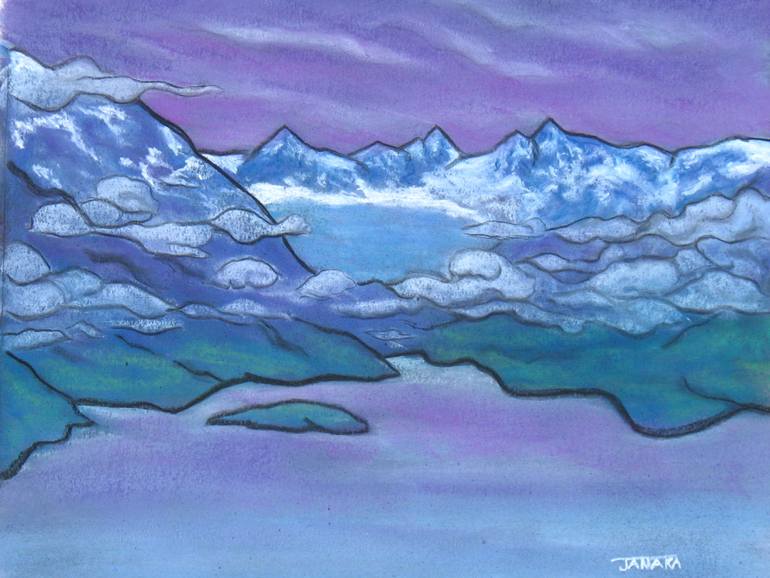 770x578 kachemak bay, alaska drawing - Alaska Drawing
