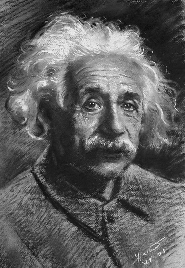 Albert Einstein Drawing at PaintingValley.com | Explore collection of ...