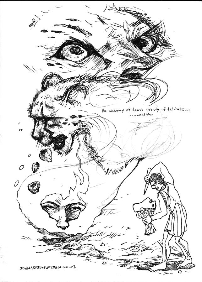 643x900 the alchemy of dawn drawing - Alchemy Drawing