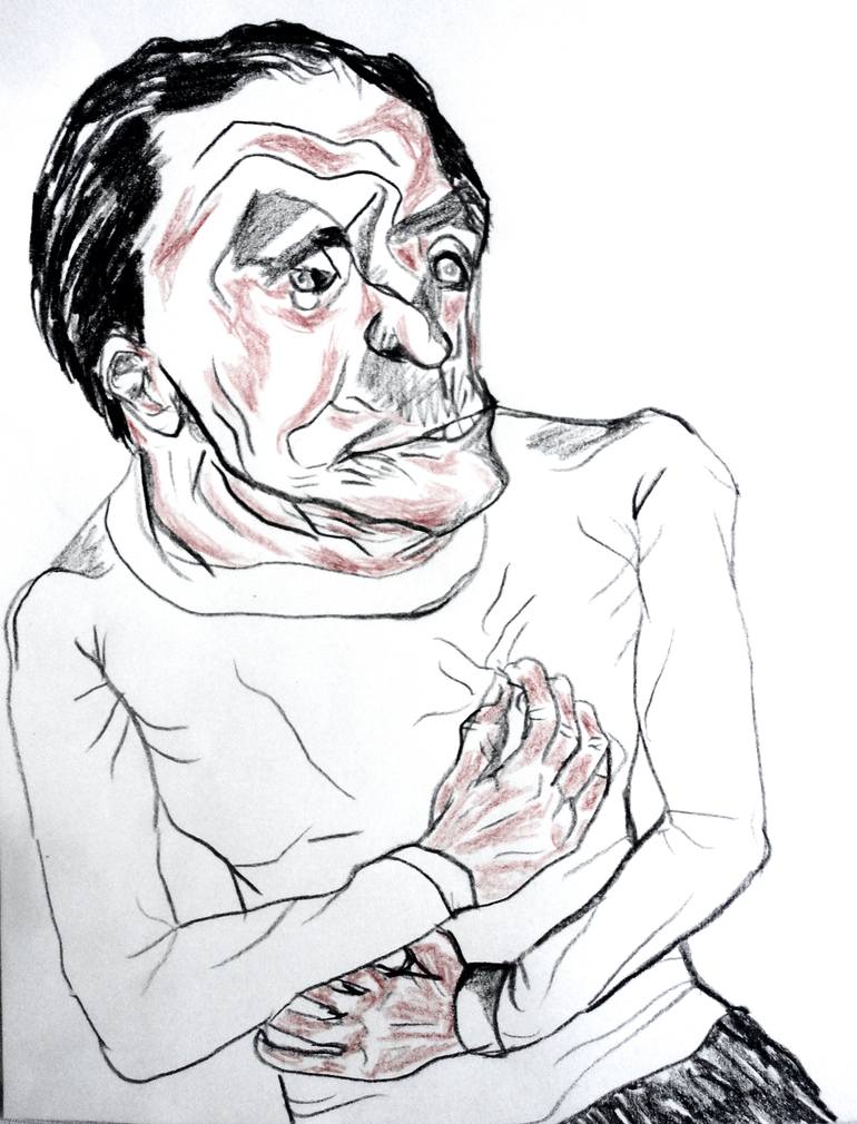 770x1010 pharaoh on alcohol drawing - Alcohol Drawing